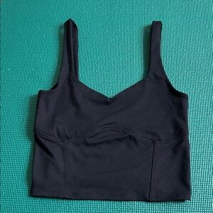 Abercrombie Black Women's Crop Top